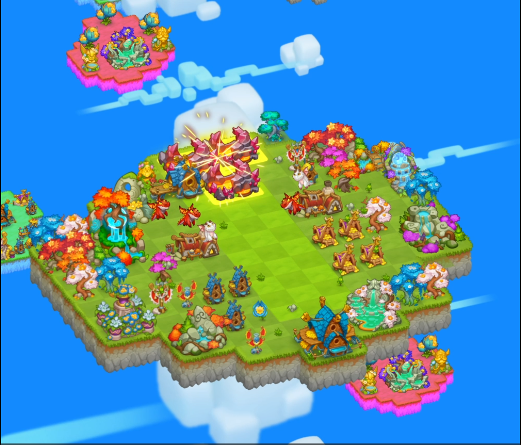 Preview Video for a Fantasy Sky-Building Game