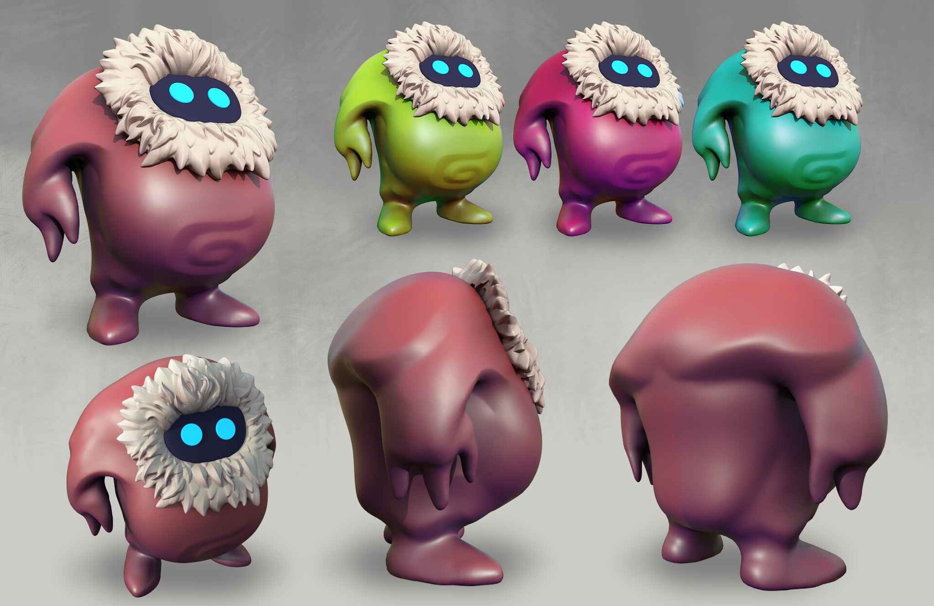 3D Character & Asset Pack for a Stylized Mobile Adventure Game