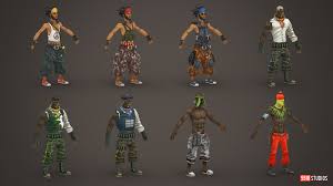 3D Character Design for a Fantasy Mobile Game
